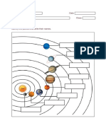 Identify and Write The Planets