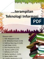 Keterampilan Teknologi Informasi