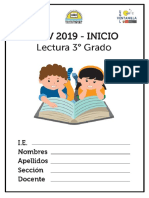 LECTURA 3° GRADO (1) (1) 2019 Ugel PDF