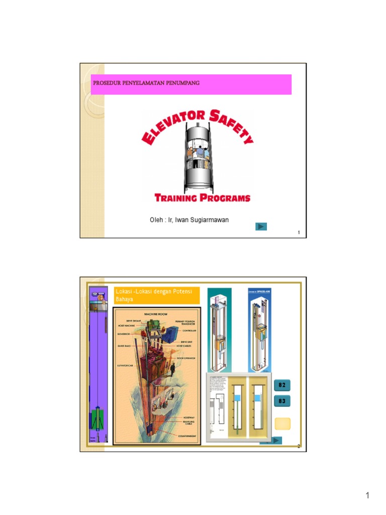 Training Safety Lift PDF | PDF