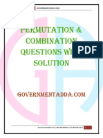 Permutation & Combination Questions With Solution: Daily Visit