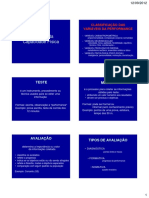 Avaliacao Das Capacidades Fisicas