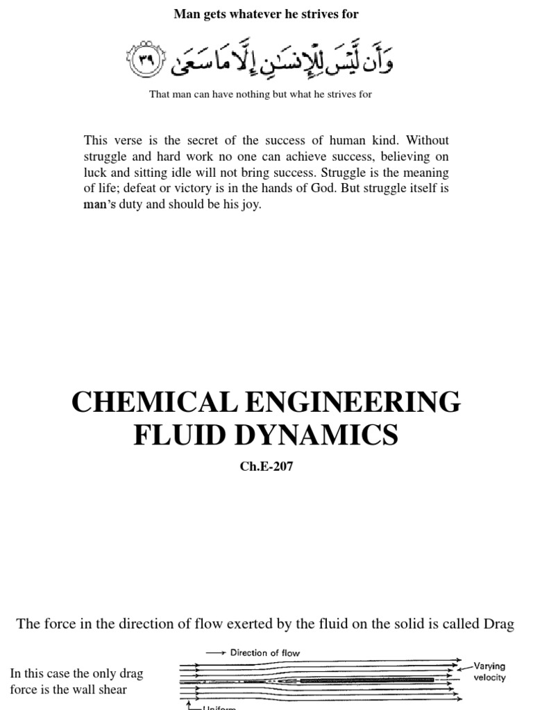Fluid Mechanics Study Guide | PDF