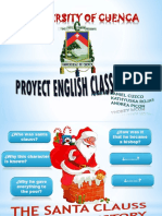 Historia de Santa Clauss Para Proyecto de Ingles