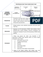 293a SPO Penyerahan Obat Pada Pasien Rawat Inap Revisi Jci