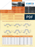 CPC sheet piles specification guide