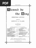 Blessed Be the King (Clare)