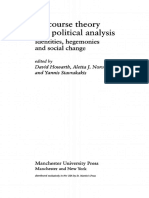 Howarth, David J. Norval, Aletta J. Stavrakakis, Yannis - Discourse Theory and Political Analysis. Identities, Hegemonies and Social Change PDF