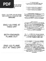 StudyBlue Flashcard Printing of ATR 72 600 Memory Items