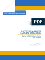 Ilpa Standard Capital Call Distribution Notice PDF