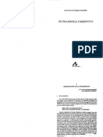 De Pragmática y Semántica - Ordoñez PDF