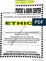 Ethics and Laws PDF