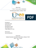 259 - Unidad 1 Tarea 1 - Vectores, Matrices y Determinantes