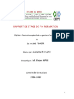 Rapport Chane Compler