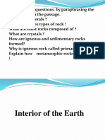 Interior of the Earth