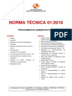 NT-01_2018 – Procedimentos Administrativos