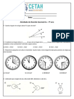 Atividade Revisao Geometria 7 Ano 1 Trimestre