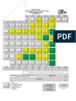 Matriz curricular do curso de engenharia mecânica da UFPR