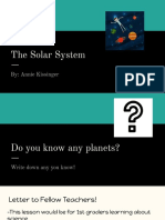 The Solar System 1