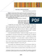 História e dor em Iracema - Tiago Coutinho Parente