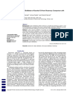 Microwave-Assisted Hydro-Distillation of Essential