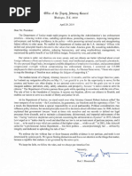 Rosenstein Resignation Letter