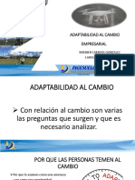 Adaptabilidad Al Cambio