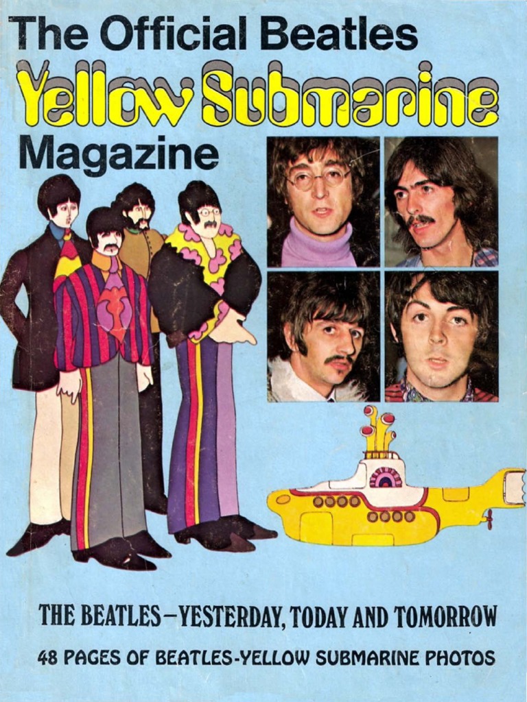The Official Beatles Yellow Sub King Features Syndicate The Beatles Paul Mc Cartney