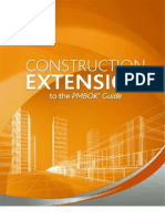 Construction Extension To The PMBOK® P M I (2016) 1.1 ESP