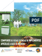 Compendio de Fichas Técnicas de Implementos Apícolas A Base de Madera PDF