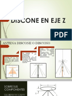 Discone en Eje Z