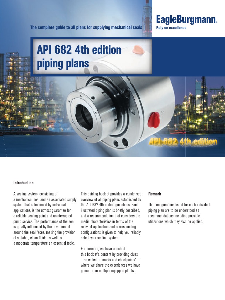EagleBurgmann - API 682 4th Edition Piping Plans - EN - 30.05.2017 PDF ...