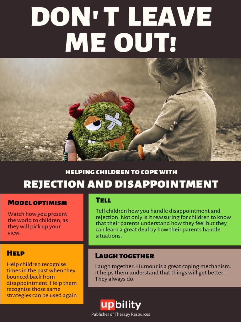 Helping Children To Cope With: Rejection and Disappointment | PDF