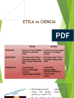 Etica vs Ciencia