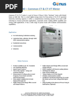 SKM 340 - Common CT & CT-VT Meter: Application