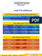 Jadwal PMB Poltek App