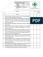 5.1.2 Daftar Tilik Orientasi