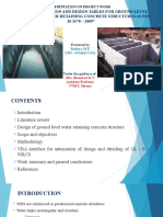 Design Automation and Design Tables For Ground Level Rectangular Water Retaining Concrete Structures As Per IS 3370 - 2009