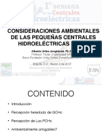 Consideraciones Ambientales de Las Centrales Hidroeléctricas