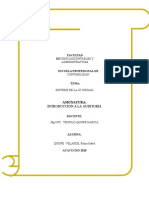 Introduccion Auditoria Sintesis III Unidad