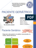 Paciente Geriatrico