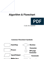 Algorithm & Flowchart: Credit: MR Ainullotfi