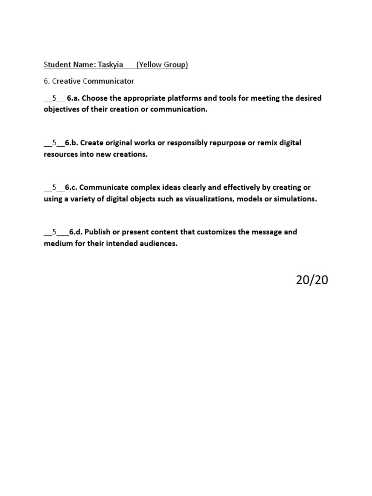 Technology Proficiency Assessment PDF