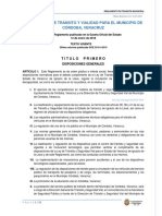 Reglamento Transito - Reformado Nuevo PDF