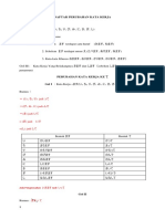 Daftar Perubahan Kata Kerja Bahasa Jepang