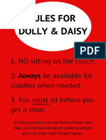 Rules For Dolly and Daisy