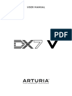 Arturia DX7 V Manual PDF