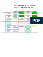 HORARIOS RENATO 7° CICLO