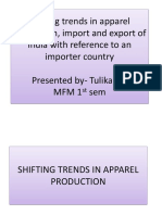 Shifting Trends in Apparel Production - PPTX Vietnam