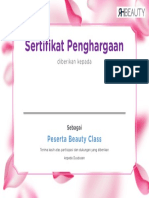 Certificate PDF